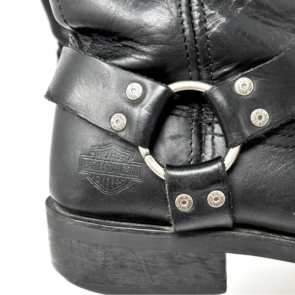 HARLEY DAVIDSON Leather Harness Motorcycle Boots - Picture 4 of 10